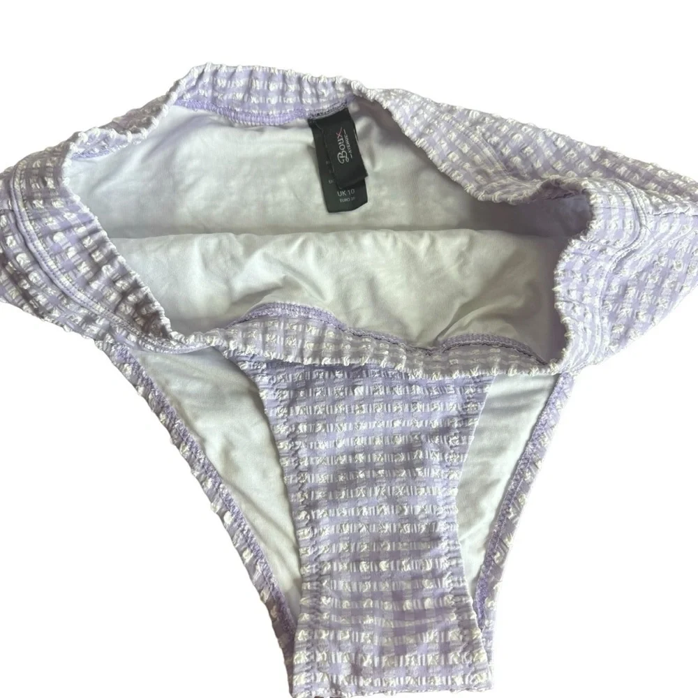 Boux Avenue gingham bikini set 2 pc. TOP 32 I / BOTTOM S